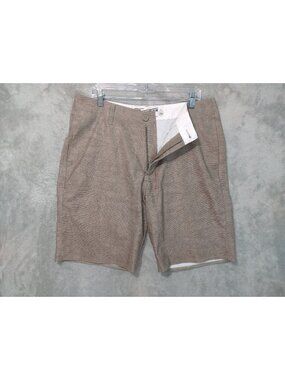 Vans Shorts Mens 34 Beige Vanphibian Swim Trunks Board Surf Skate Pocket